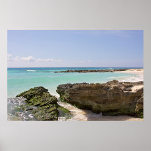 By The Caribbean Sea Poster