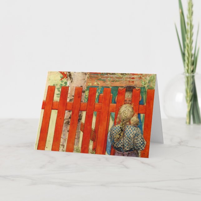 By the Fence Card (Front)