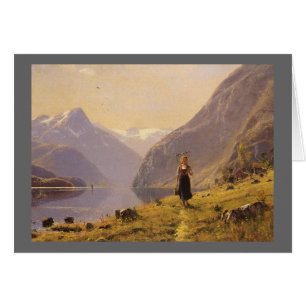 By the Fjord (Norwegian) by Hans Dahl