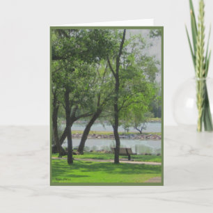By The Lake Photograph Greeting Card