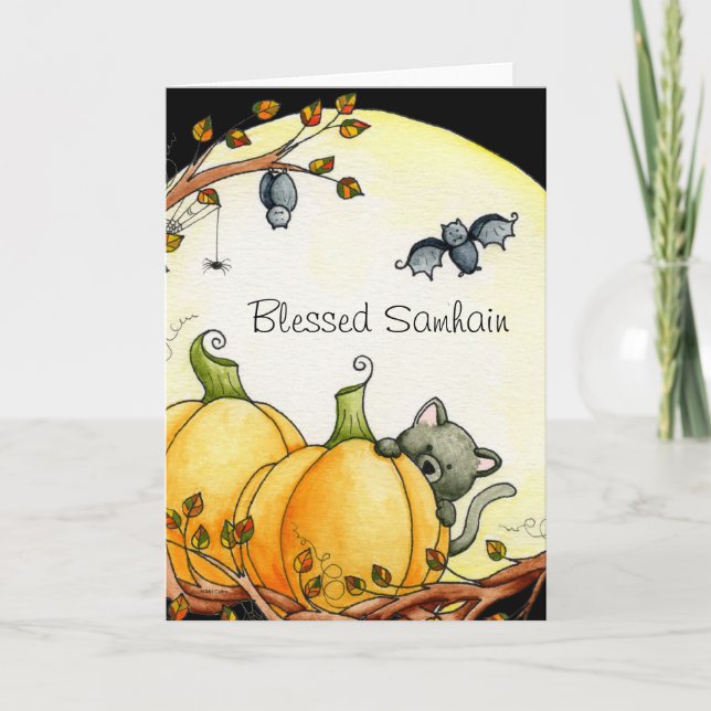 By The Light Of The Moon Card (Front)