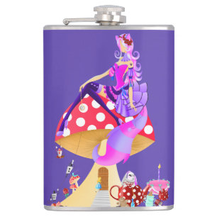 By the Light of the Moon Hip Flask