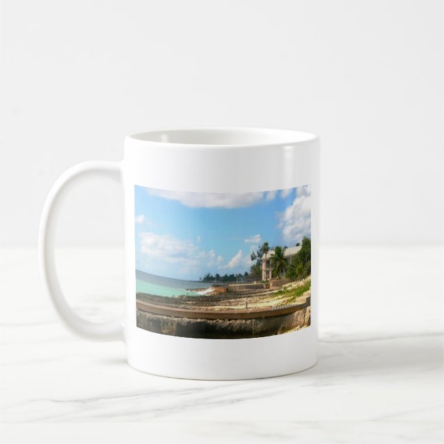 By The Ocean Coffee Mug (Left)