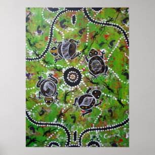 By The Pond Poster