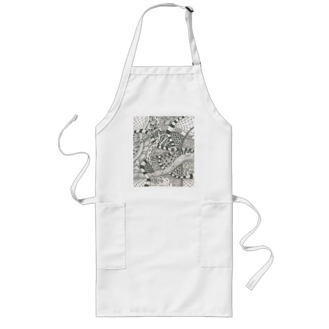 by The Ragged Edge Long Apron (Front)