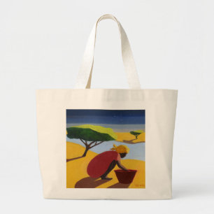 By the River 2007 Large Tote Bag