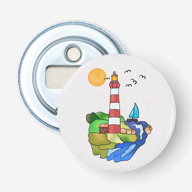By the Sea Bottle Opener (Front)