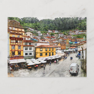 By the Sea Cudillero - The Real Spain Pos Postcard