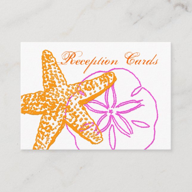 By the Sea, enclosure cards, Chubby Bizcards (Front)