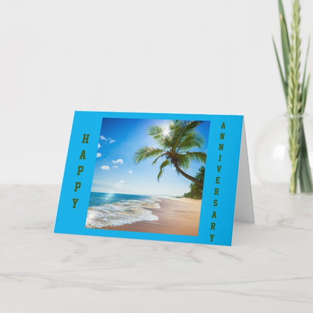 BY THE SEA FOR YOUR **ANNIVERSARY** CARD (Front)