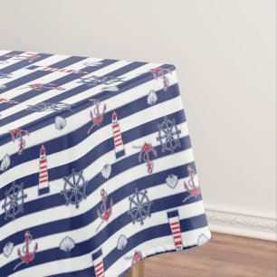 By The Sea Pattern Tablecloth