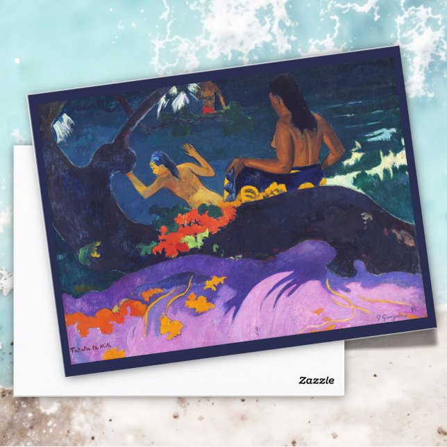 By the Sea, Paul Gauguin  Postcard (Creator Uploaded)