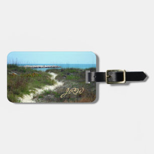 By the Sea Personalised Luggage Tag