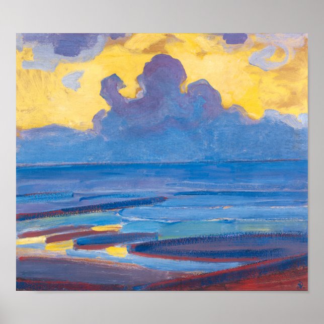 By the Sea | Piet Mondrian | Poster (Front)