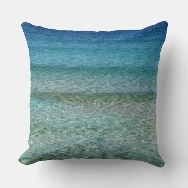 By the Sea, Polyester Throw Pillow 20" x 20" (Front)