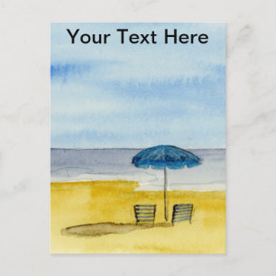 By The Sea Postcard