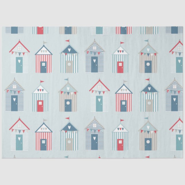 By the Sea Series Design 8 Tissue Paper (Front)