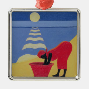 By the Sea Shore 1998 Metal Tree Decoration