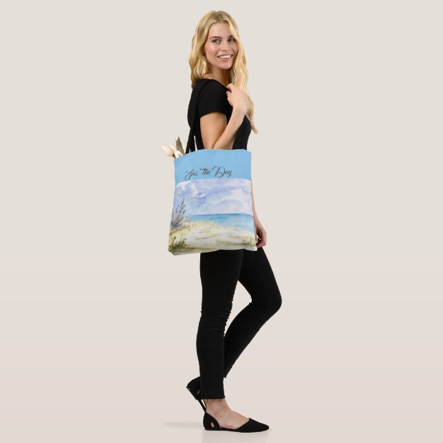 By the Sea Tote Bag (On Model)