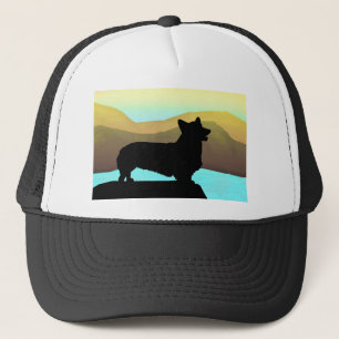 By The Sea Welsh Corgi Trucker Hat
