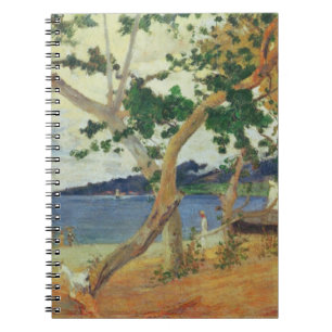 By the Seashore, Martinique, 1887 (oil on canvas) Notebook