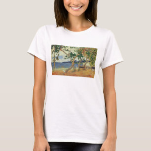 By the Seashore, Martinique, 1887 (oil on canvas) T-Shirt