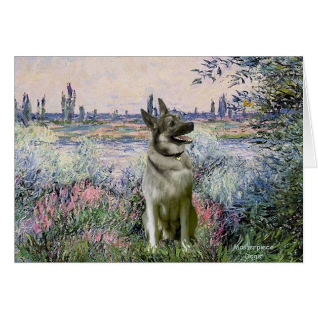 By the Seind - Norwiegian Elkhound (Front Horizontal)