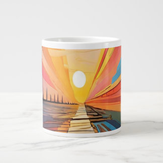 By the Sun Large Coffee Mug
