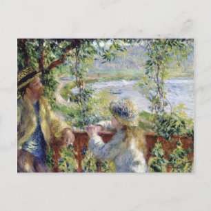 By the Water - Pierre-Auguste Renoir - 1880 Postcard