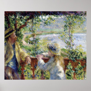 By the Water - Pierre-Auguste Renoir - 1880 Poster
