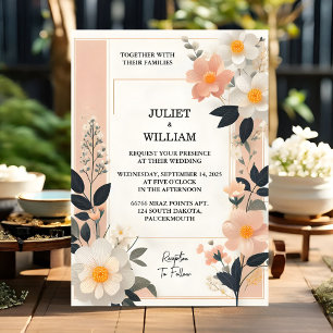 By We Do Acrylic Drama Asian Thick Korean Wedding Invitation