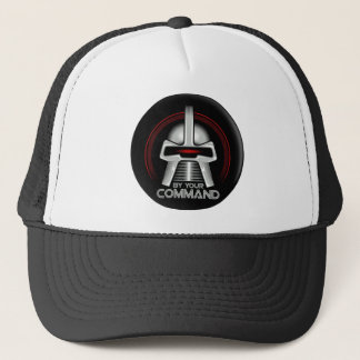 By your command  trucker hat