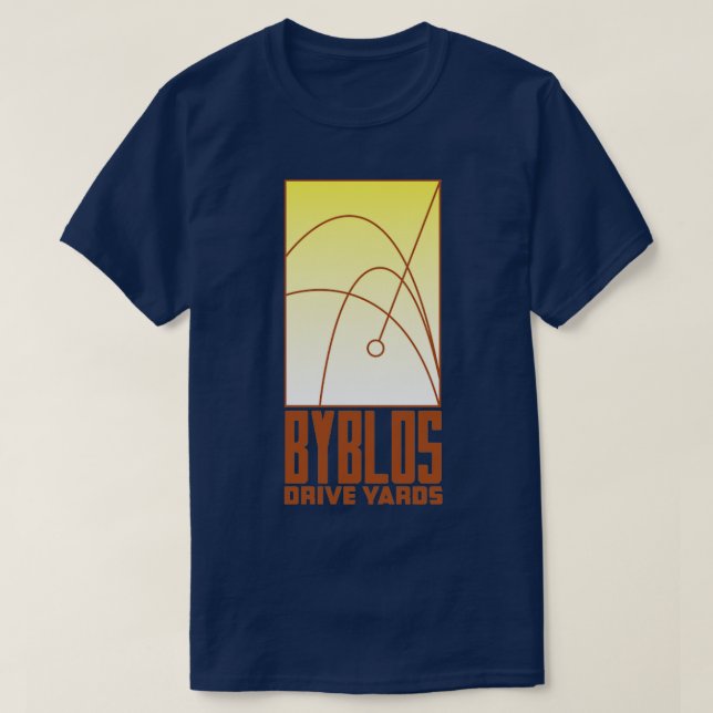 Byblos Drive Yards T-Shirt (Design Front)