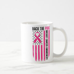 Byck The Pink Breast Cancer Awareness Flag Toddler Coffee Mug