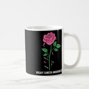 Byck The Pink Ribbon American Flag Breast Cancer A Coffee Mug