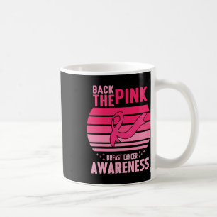 Byck The Pink Ribbon American Flag Breast Cancer A Coffee Mug