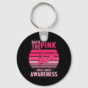 Byck The Pink Ribbon American Flag Breast Cancer A Key Ring