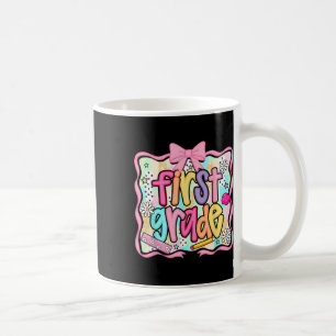 Byck To School Hello First Grade Team 1st Grade Bo Coffee Mug