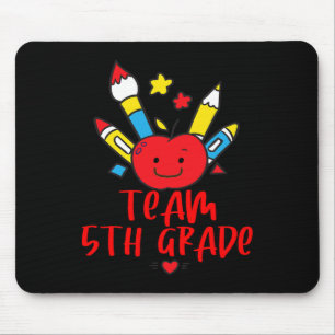Byck To School Team 5th Grade Hello Student Teache Mouse Pad