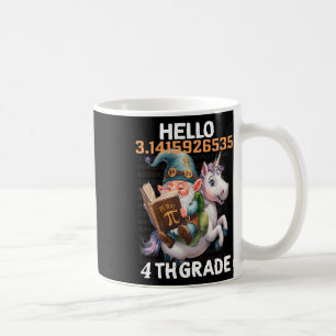 Byck To School With Bigfoot 3.14 Pi Day Math 4th G Coffee Mug