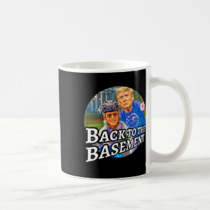 Byck To The Bysement Biden Trump Bicycle Patriot R Coffee Mug