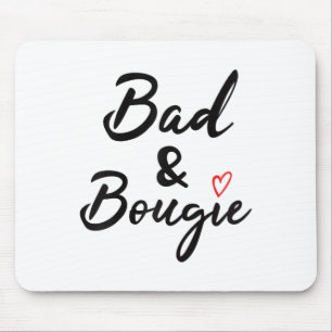 Byd And Bougie Melanin Poppin Black History Month Mouse Pad