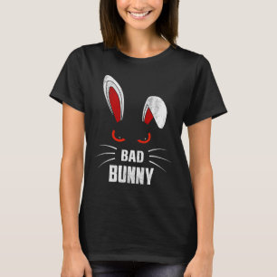 Byd Bunny Scary Rabbit Cool Animal Lover  T-Shirt