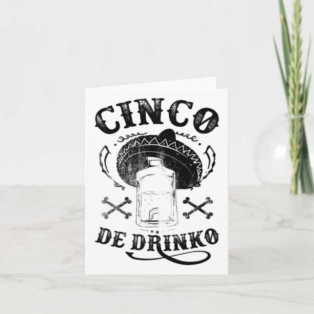 Byd Cinco De Drinko  Card (Front)