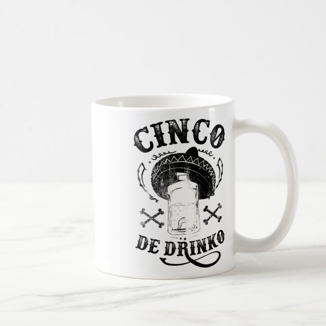 Byd Cinco De Drinko  Coffee Mug (Right)