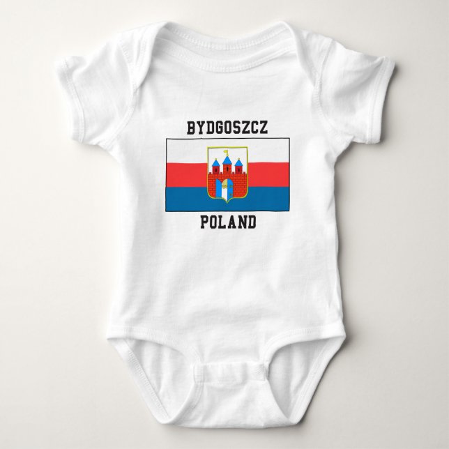 Bydgoszcz Poland Baby Bodysuit (Front)