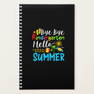 Bye Bye Kindergarten Hello Summer Planner
