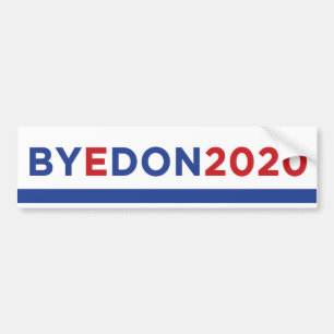 BYE DON 2020 bumper sticker