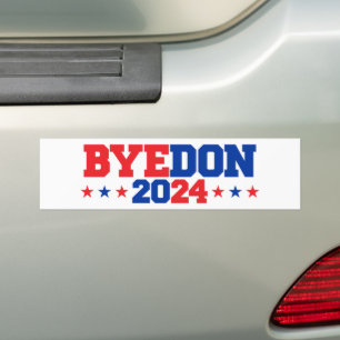 Bye Don 2024 Lock Him Up ByeDon Anti-Trump Bumper Sticker