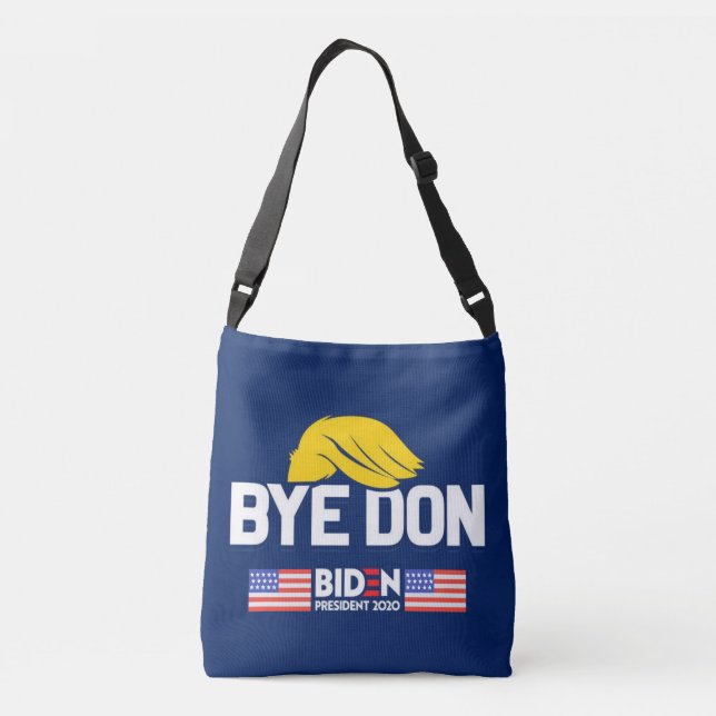Bye Don BIDEN 2020 President HARRIS Crossbody Bag (Back)
